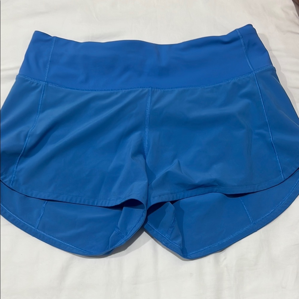 Women’s Blue Speed Up Lululemon Shorts